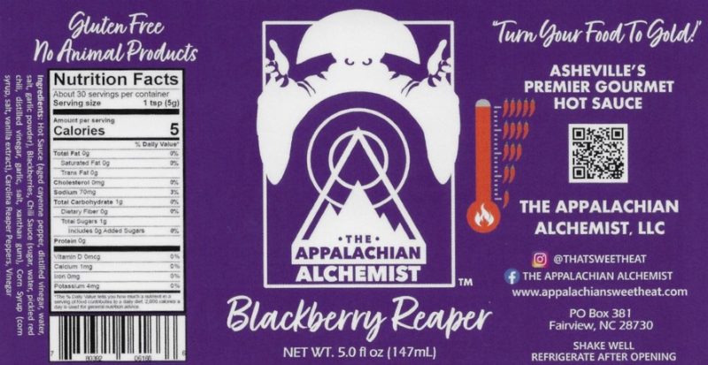 Blackberry Reaper Hot Sauce - Image 2