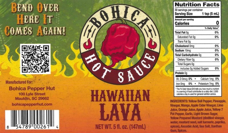 Hawaiian Lava Hot Sauce - Image 2