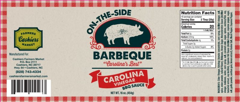 Carolina Vinegar BBQ Sauce - Image 2