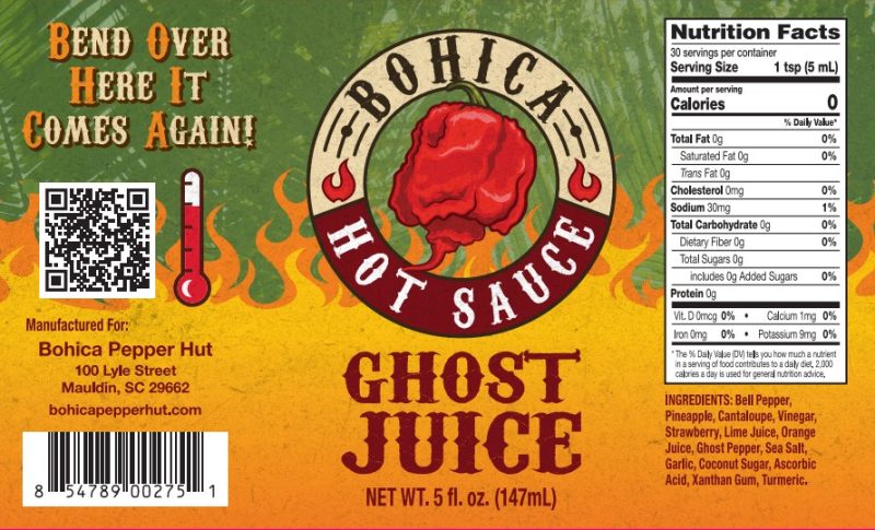 Ghost Juice Hot Sauce - Image 2