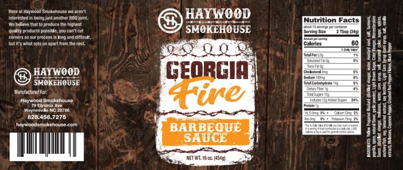 Georgia Fire BBQ Sauce - Image 2