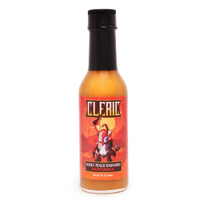 Cleric Honey Peach Habanero Hot Sauce